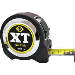 CK XT Tape Measure - Imperial & Metric, 16ft / 5m, 25mm